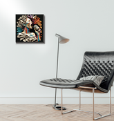 Singing Melodies Wrapped Canvas